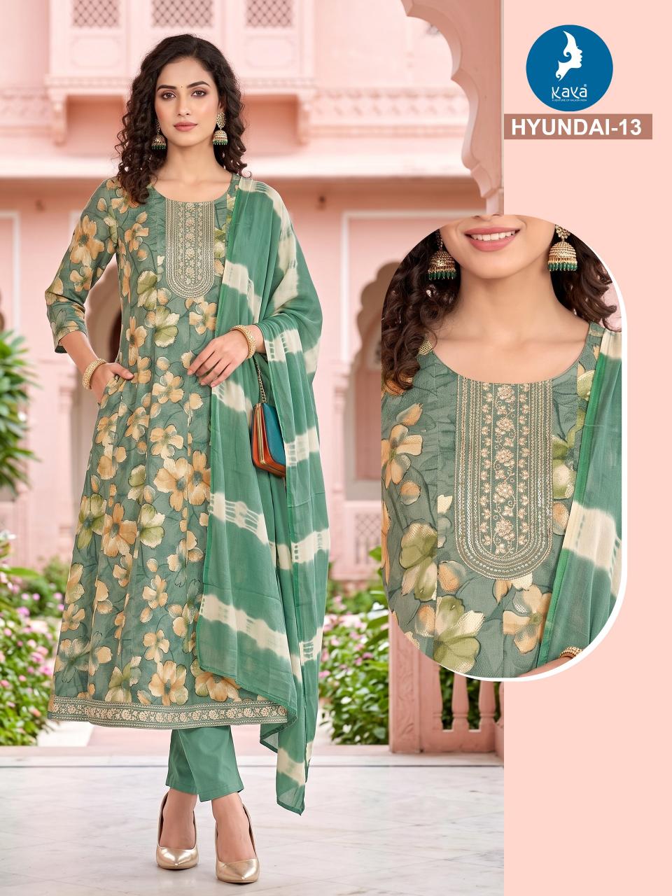 Kaya Hyundai 13 to 16 catalog kurtis wholesale suppliers in surat