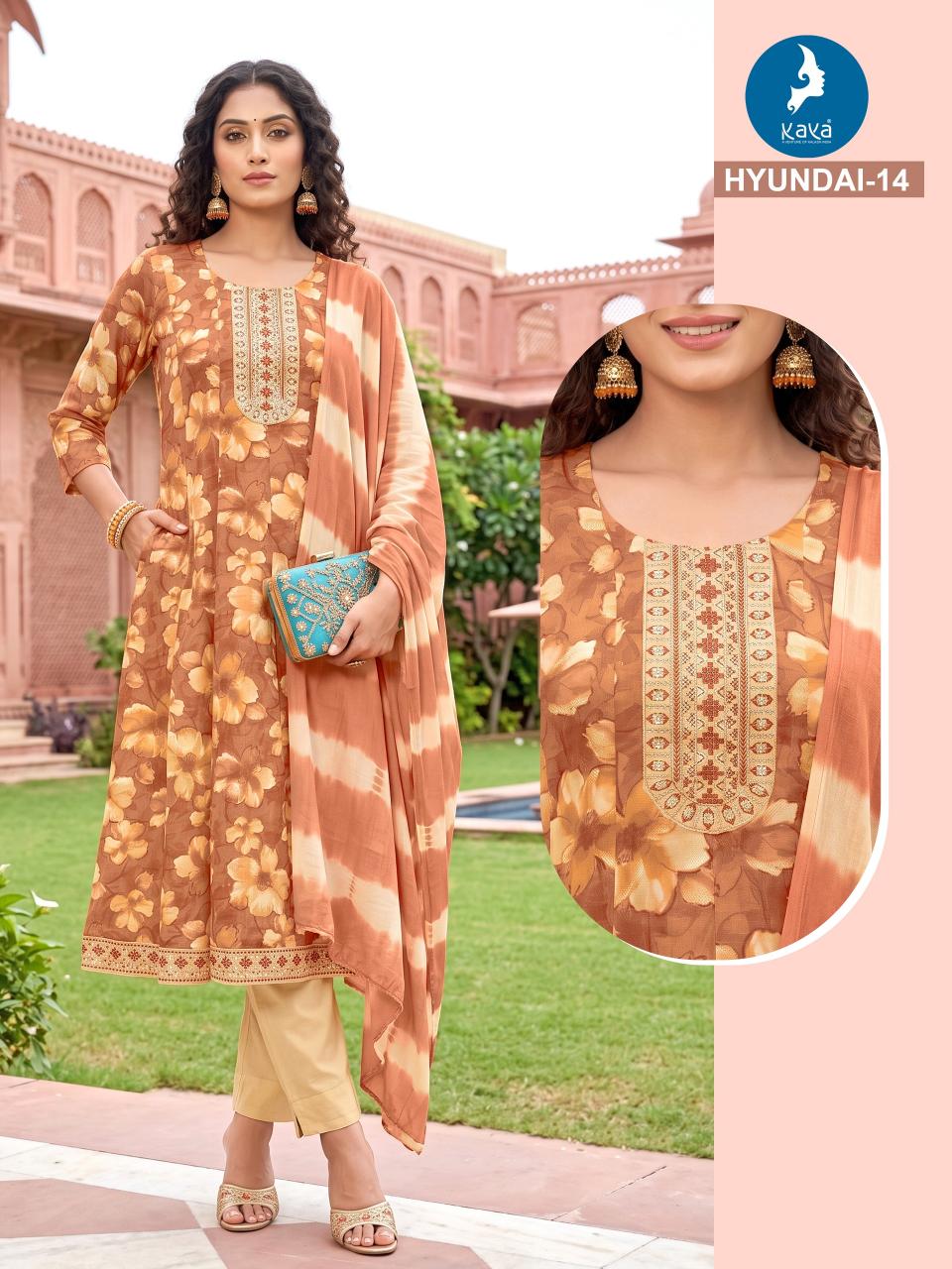 Kaya Hyundai 13 to 16 catalog kurtis wholesale suppliers in surat