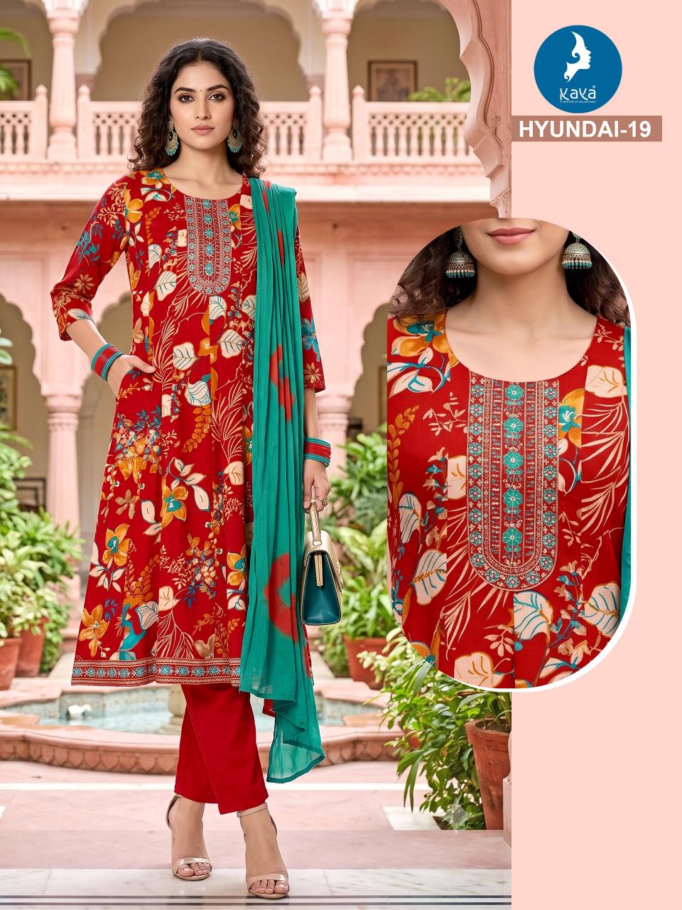 Kaya Hyundai 17 to 20 catalog kurtis wholesale trivandrum