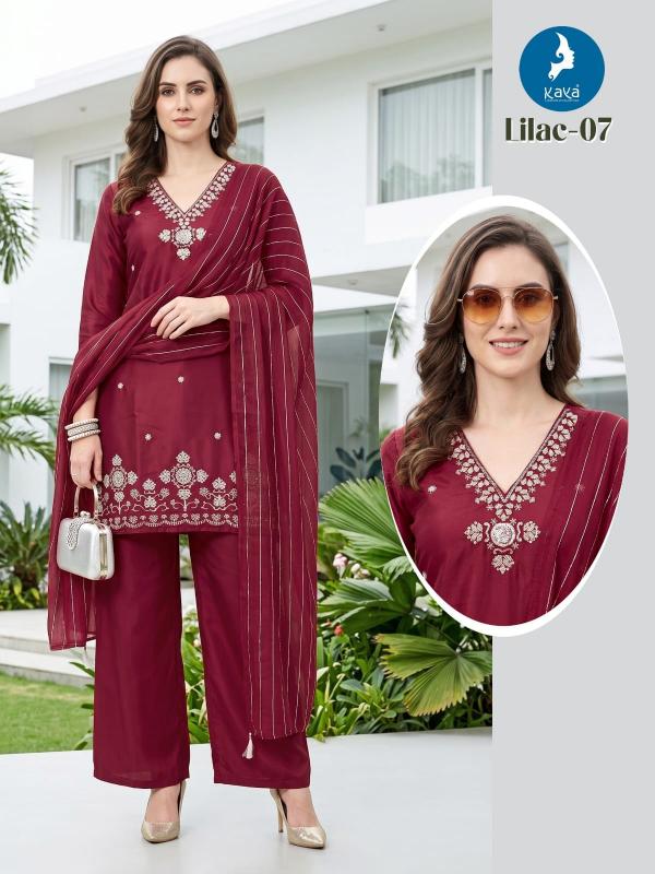 Kaya Lilac 0.3 catalog branded kurtis wholesale in mumbai