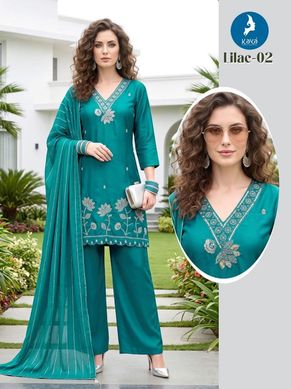 Kaya Lilac 0.3 catalog branded kurtis wholesale in mumbai