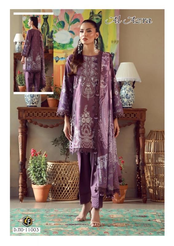 Keval Fab Al Azara Vol 11 – Karachi Dress Material Wholesale Catalog