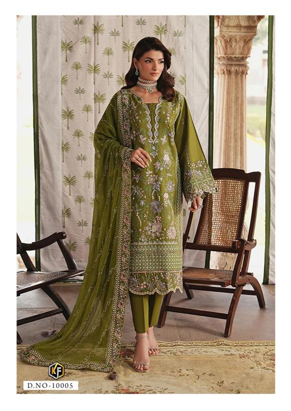 Keval fab Qurbat Nx Vol 10 – Karachi Kurti Pant With Dupatta Wholesale Catalog