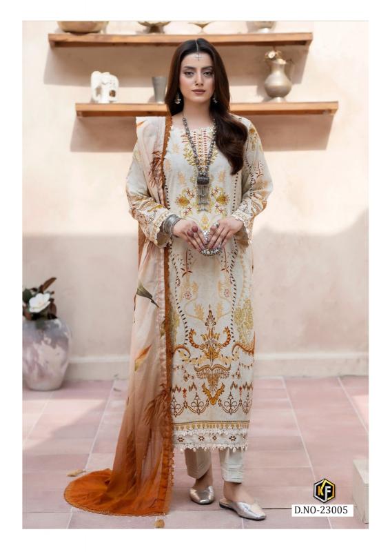 Keval K Kasha Vol 23 – Karachi Kurti Pant With Dupatta Wholesale Catalog