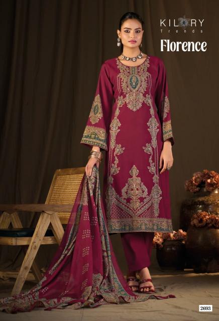 Kilory Florence catalog salwar kameez materials wholesale bangalore