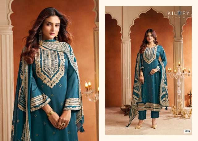 Kilory Miracle catalog aari work salwar kameez wholesale