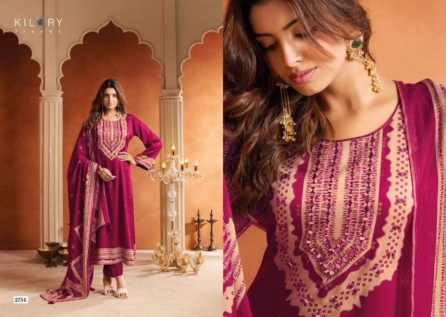 Kilory Miracle catalog aari work salwar kameez wholesale