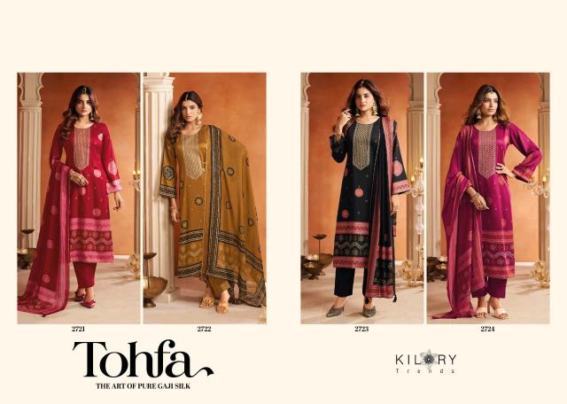 Kilory Tohfa catalog wholesale unstitched salwar kameez suppliers
