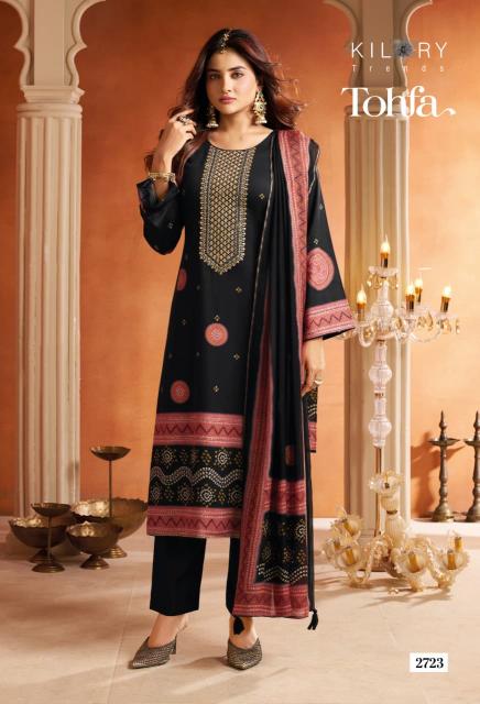 Kilory Tohfa catalog wholesale unstitched salwar kameez suppliers