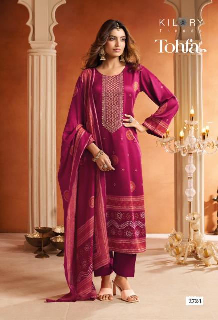 Kilory Tohfa catalog wholesale unstitched salwar kameez suppliers
