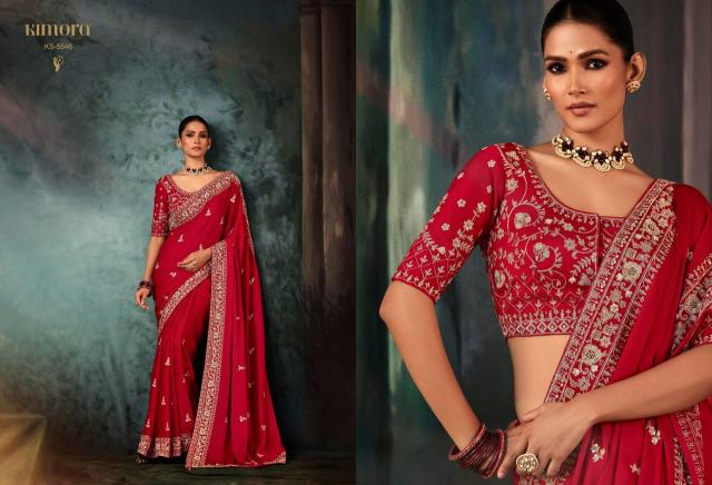 Kimora Bridal Nx catalog wedding saree wholesalers surat