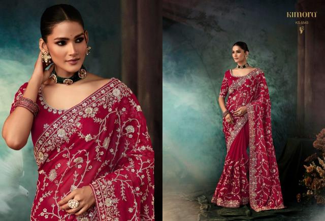 Kimora Bridal Nx catalog wedding saree wholesalers surat