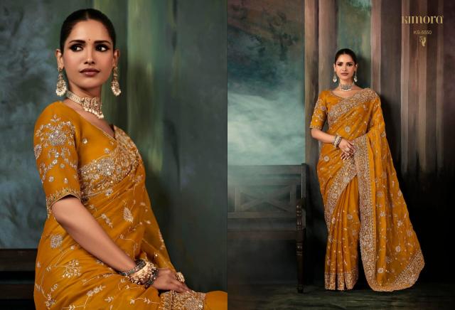 Kimora Bridal Nx catalog wedding saree wholesalers surat