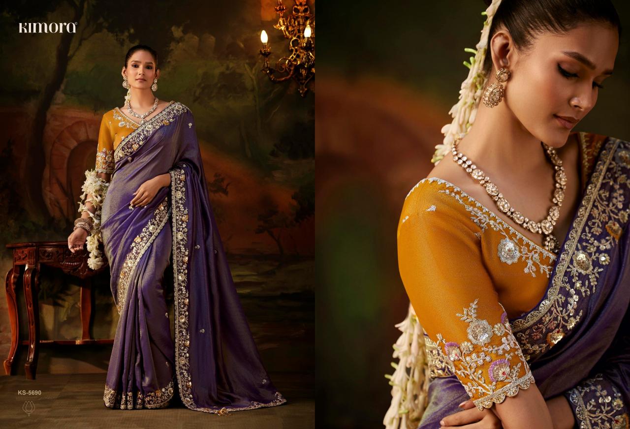 Kimora Gharana catalog saree bags wholesale