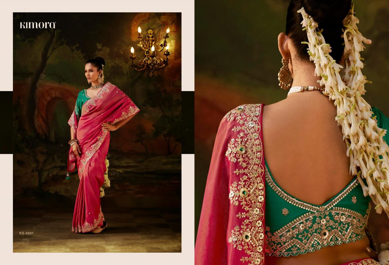 Kimora Gharana catalog saree bags wholesale