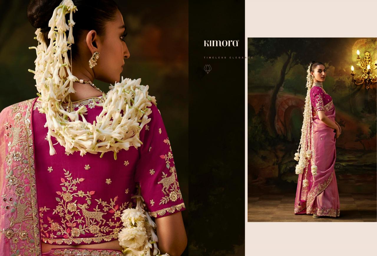 Kimora Gharana catalog saree bags wholesale