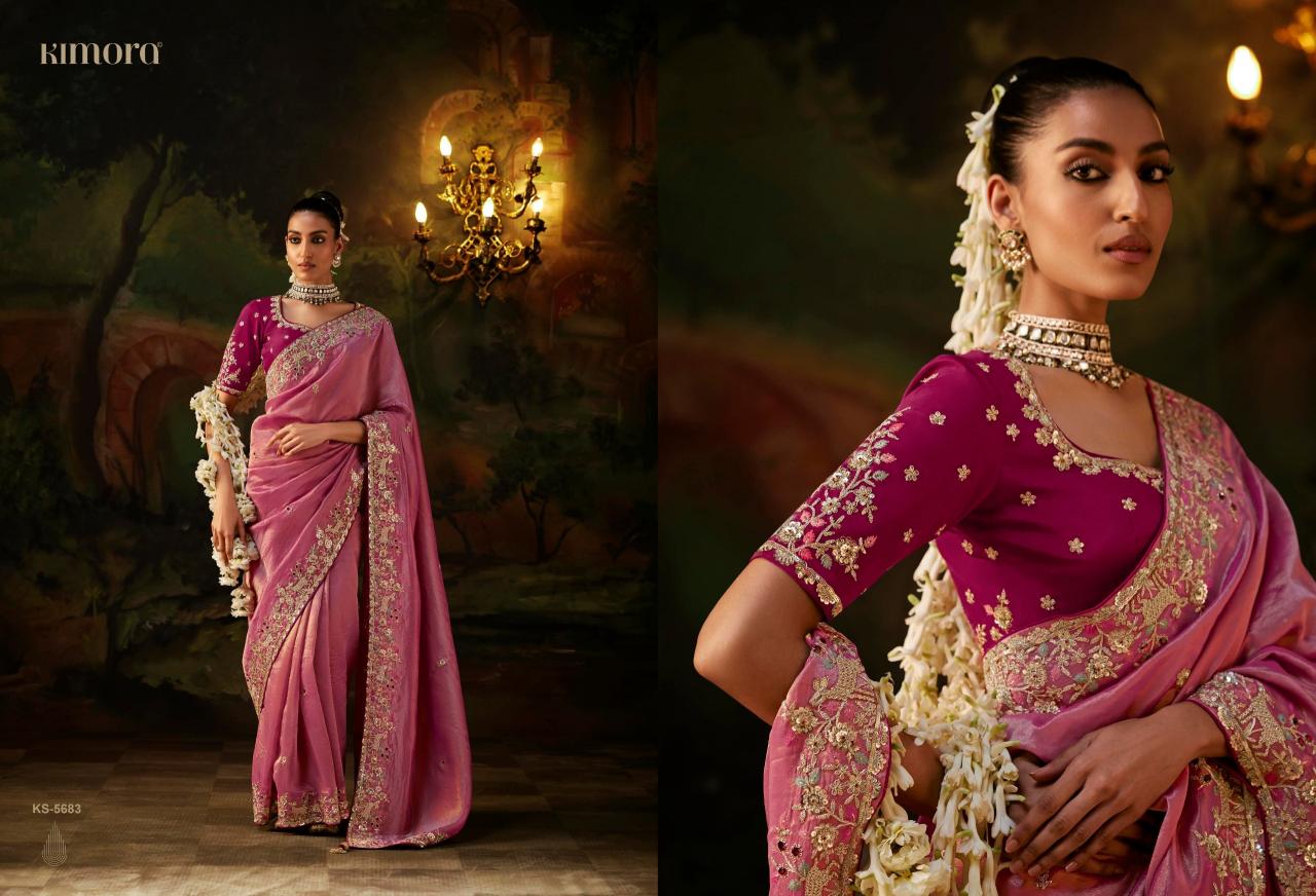Kimora Gharana catalog saree bags wholesale