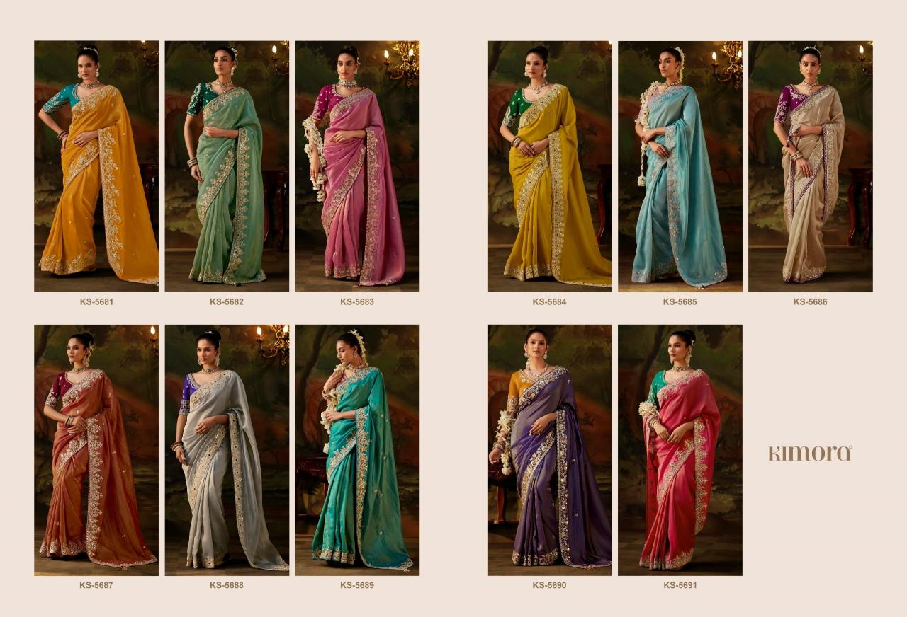 Kimora Gharana catalog saree bags wholesale