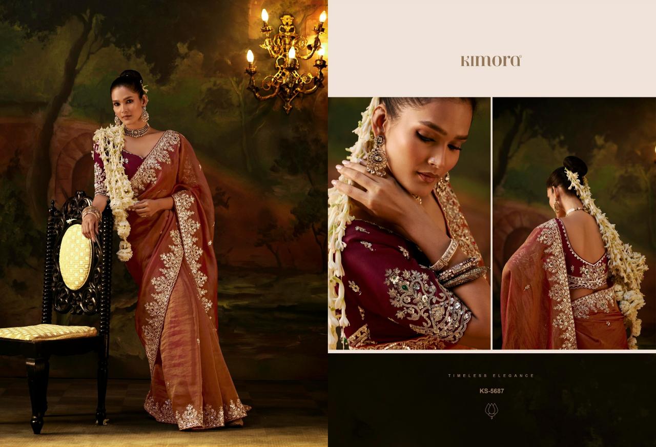 Kimora Gharana catalog saree bags wholesale