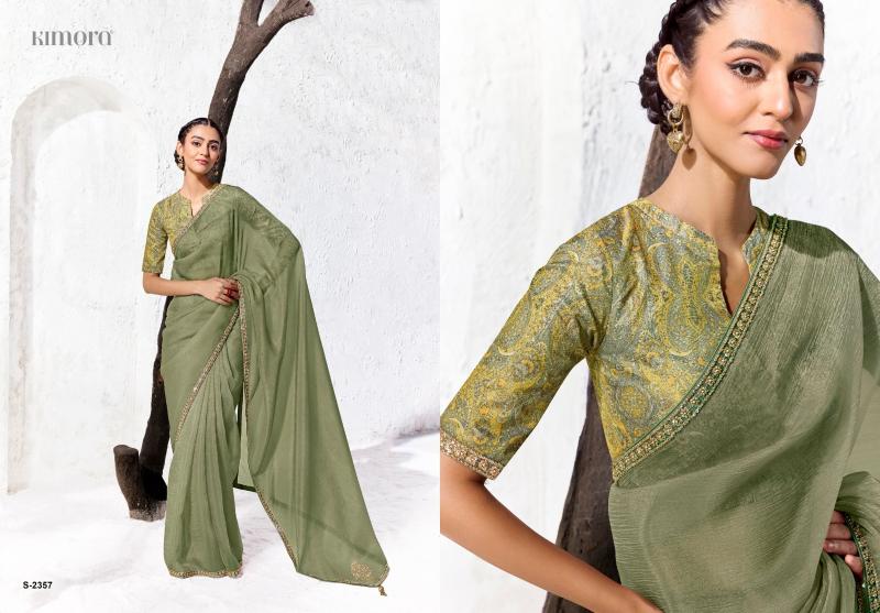 Kimora Rangat vol 5 catalog organza saree wholesalers