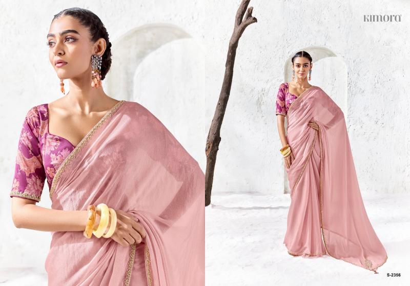 Kimora Rangat vol 5 catalog organza saree wholesalers