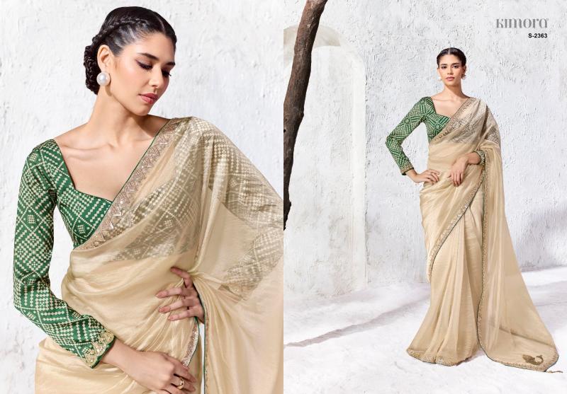 Kimora Rangat vol 5 catalog organza saree wholesalers