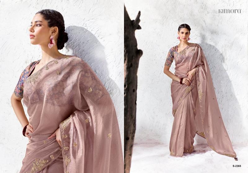 Kimora Rangat vol 5 catalog organza saree wholesalers