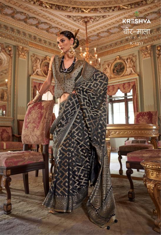 Kreshva Veer Mala catalog wholesale saree shops