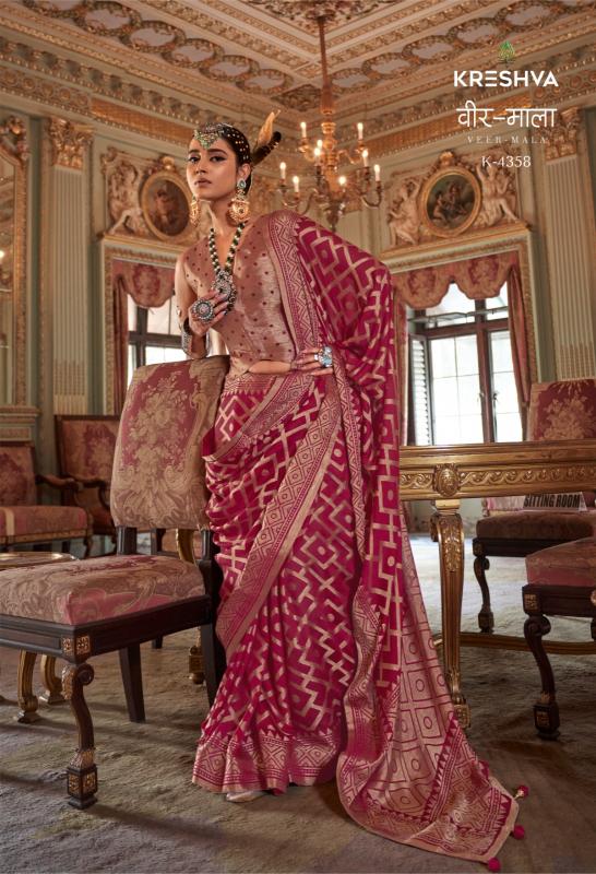 Kreshva Veer Mala catalog wholesale saree shops