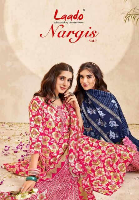 Laado Nargis Vol-7 – Kurti Pant With Dupatta - Wholesale Catalog