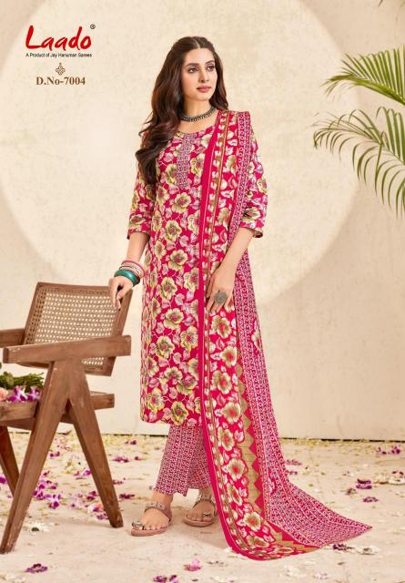 Laado Nargis Vol-7 – Kurti Pant With Dupatta - Wholesale Catalog