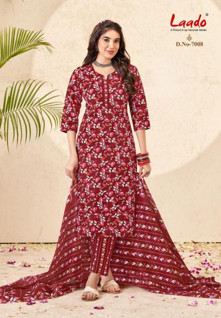 Laado Nargis Vol-7 – Kurti Pant With Dupatta - Wholesale Catalog