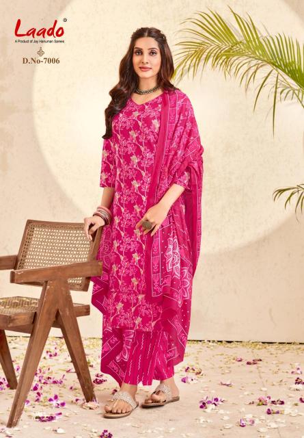 Laado Nargis Vol-7 – Kurti Pant With Dupatta - Wholesale Catalog