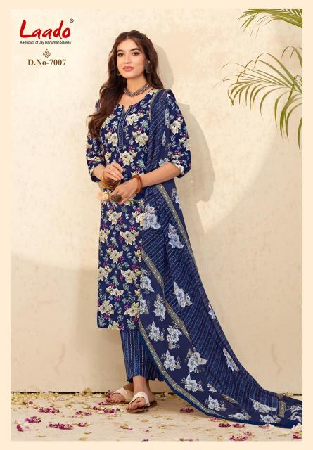 Laado Nargis Vol-7 – Kurti Pant With Dupatta - Wholesale Catalog