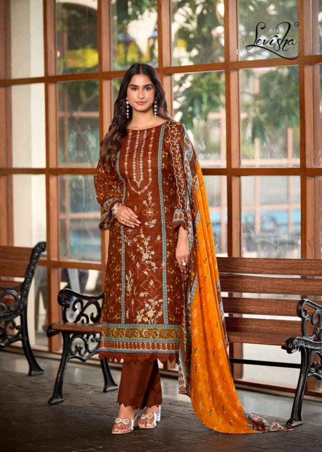 Levisha Madhubala vol 20 catalog wholesale dress material distributors surat