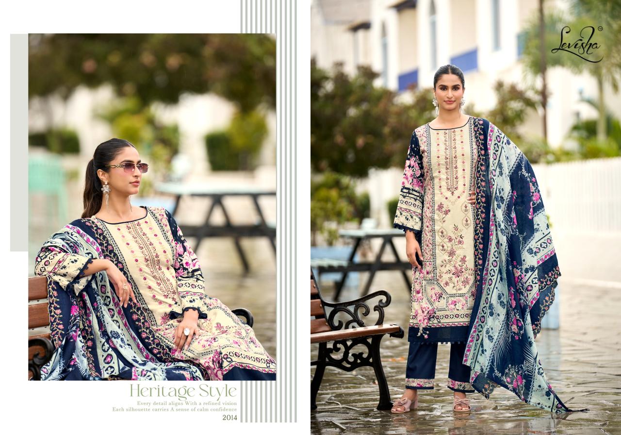Levisha Madhubala vol 20 catalog wholesale dress material distributors surat