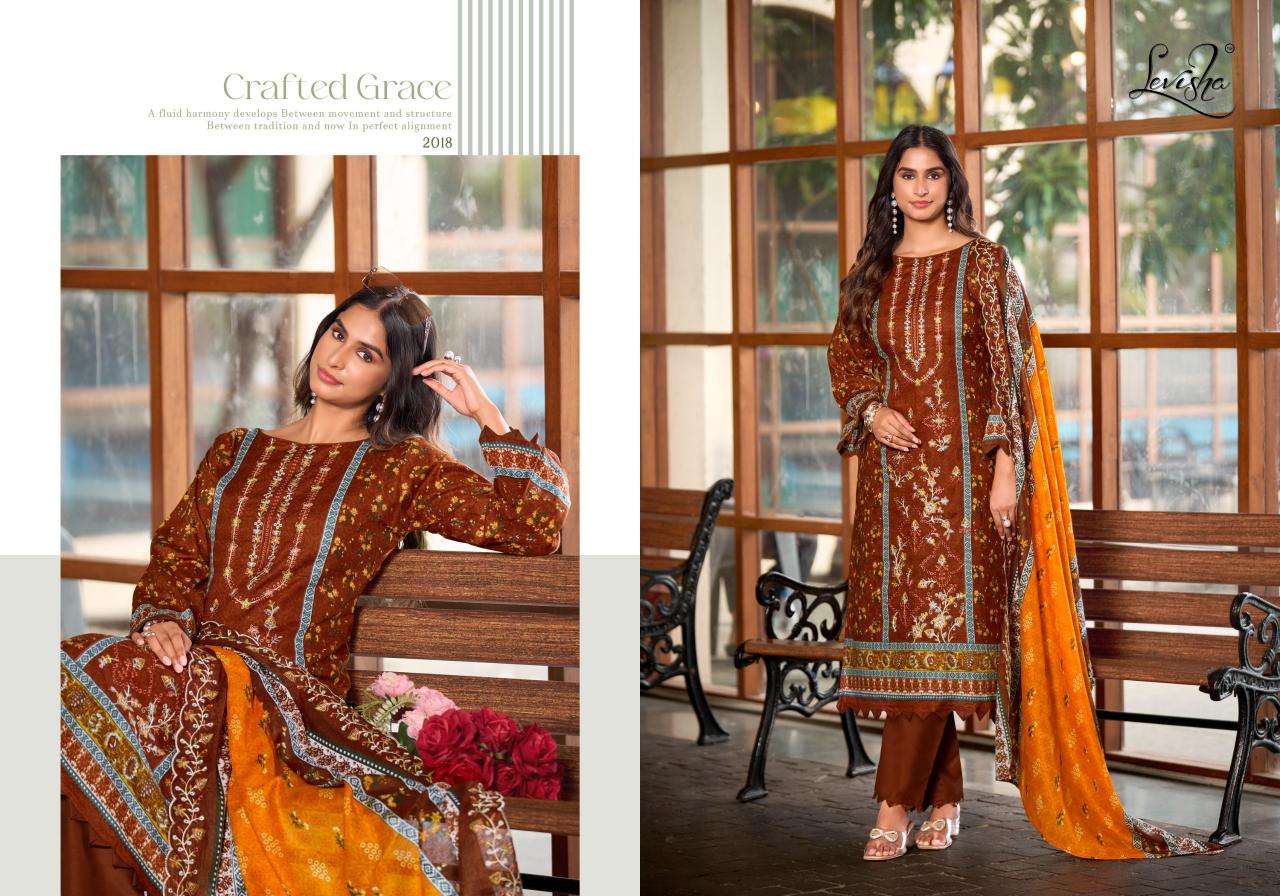 Levisha Madhubala vol 20 catalog wholesale dress material distributors surat
