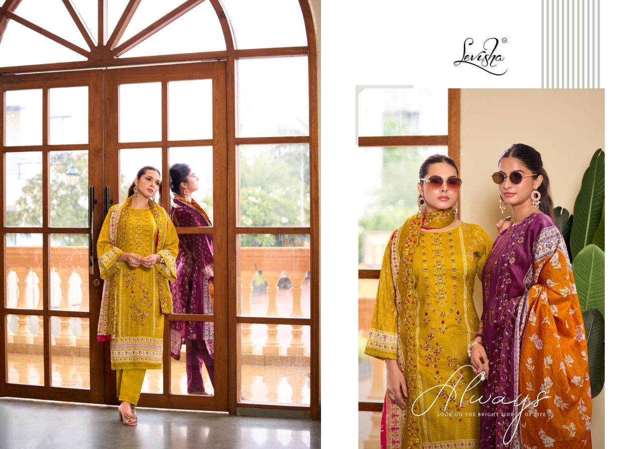 Levisha Madhubala vol 20 catalog wholesale dress material distributors surat