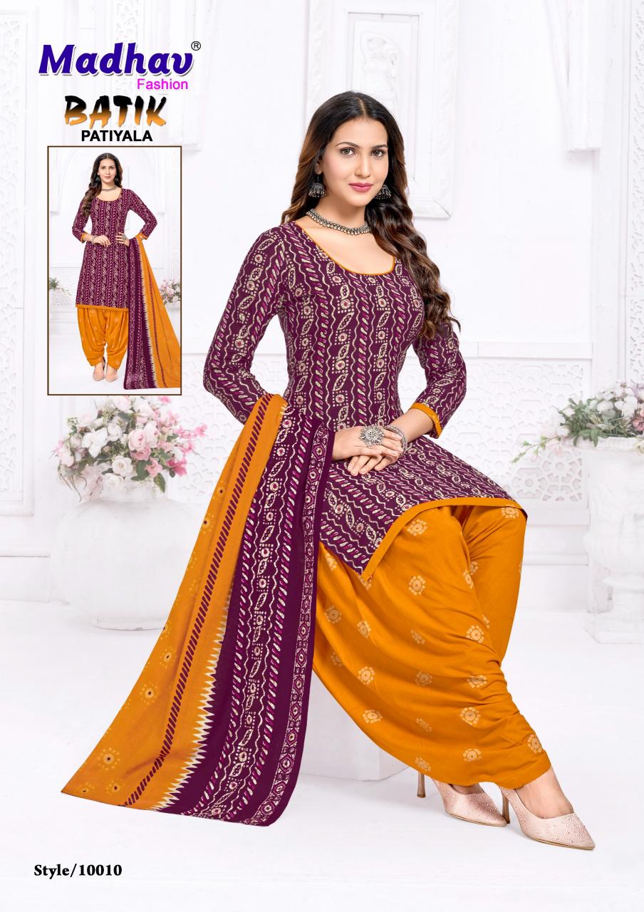 Madhav Batik Vol 10 – Dress Material Wholesale Catalog