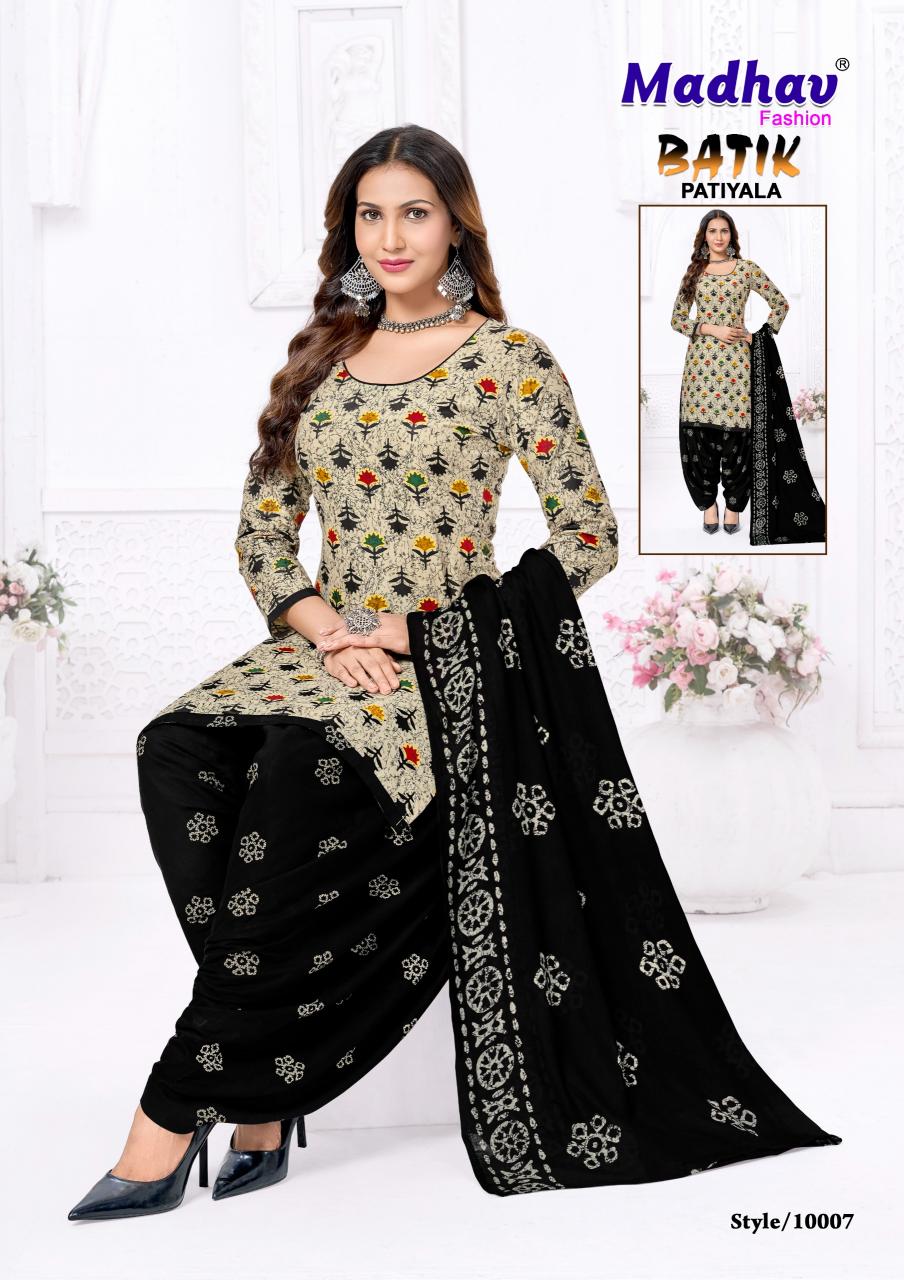 Madhav Batik Vol 10 – Dress Material Wholesale Catalog