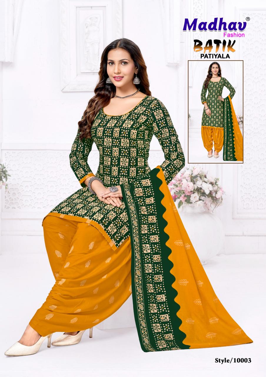Madhav Batik Vol 10 – Dress Material Wholesale Catalog