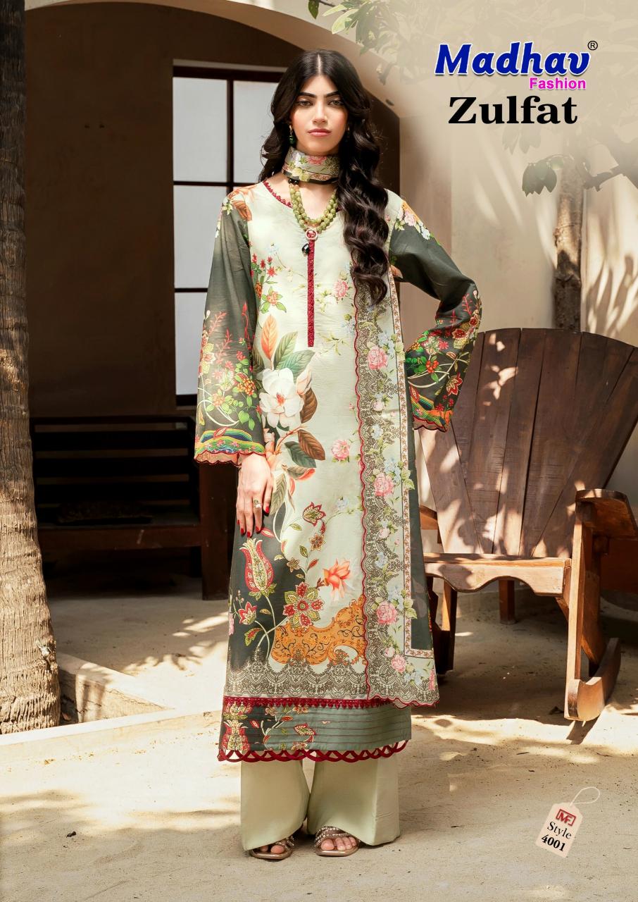 Madhav Zulfat Vol 4 – Karachi Kurti Pant With Dupatta Wholesale Catalog