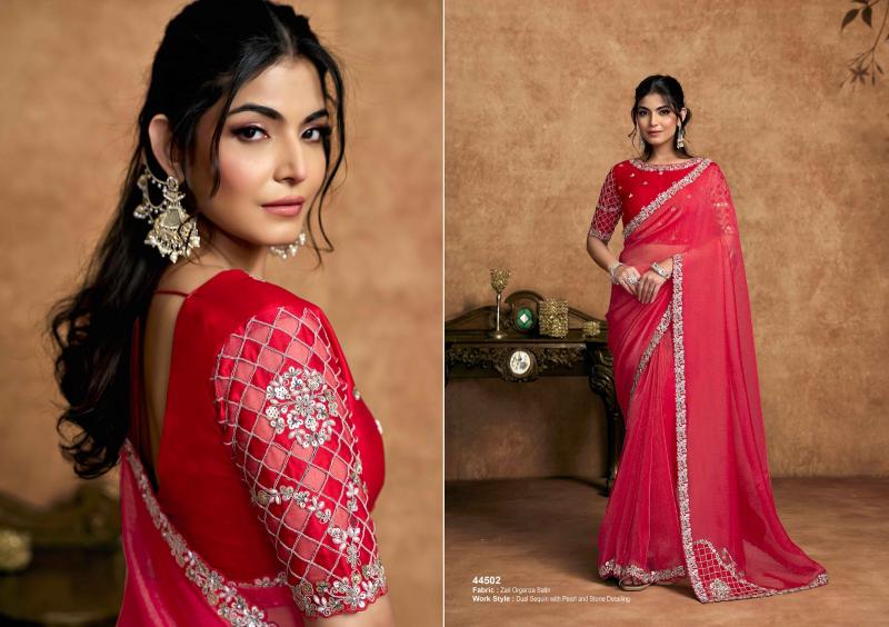 Mahotsav Norita 44500 Seher catalog wholesale designer sarees in hyderabad