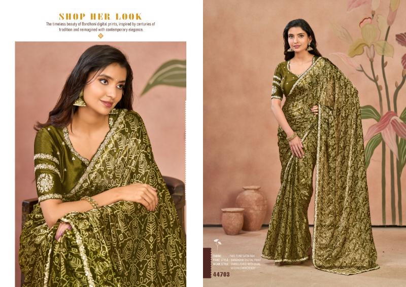 Mahotsav Norita 44700 Tarang catalog surat saree market wholesale price list