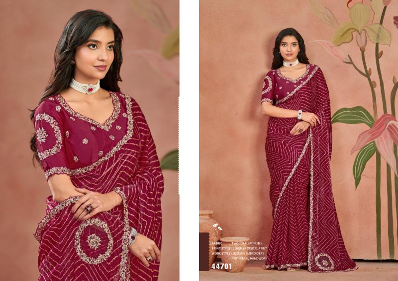 Mahotsav Norita 44700 Tarang catalog surat saree market wholesale price list