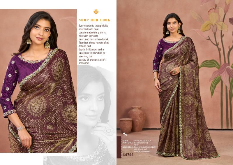Mahotsav Norita 44700 Tarang catalog surat saree market wholesale price list