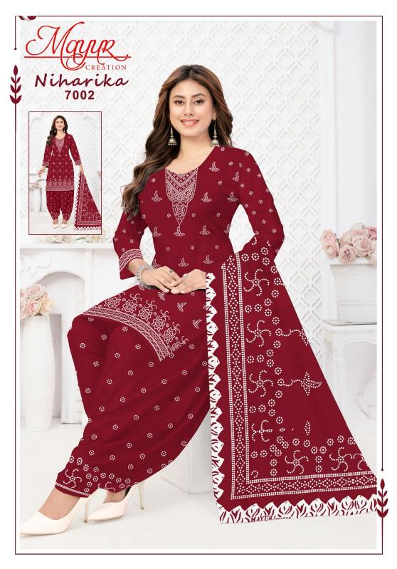 Mayur Niharika Vol 7 – Dress Material Wholesale Catalog