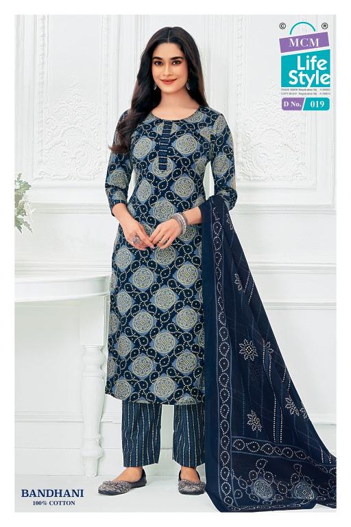 MCM Bandhani Vol-1 – Kurti Pant With Dupatta - Wholesale Catalog