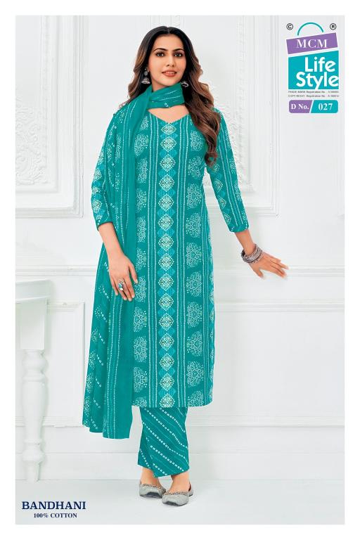 MCM Bandhani Vol-1 – Kurti Pant With Dupatta - Wholesale Catalog