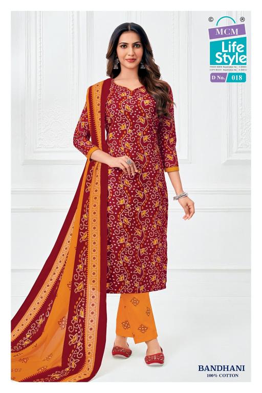 MCM Bandhani Vol-1 – Kurti Pant With Dupatta - Wholesale Catalog